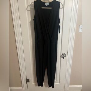 Veronica M Black Sleeveless Jumpsuit